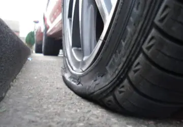A Flat tire