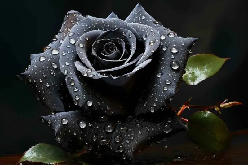 Spiritual meaning of a black rose